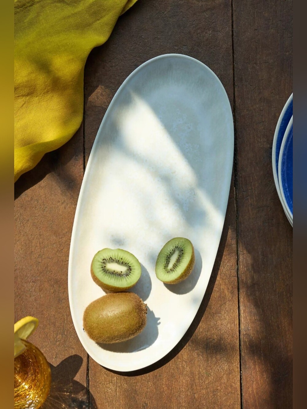 Anthropologie, Dakota Melamine Small Platter In White